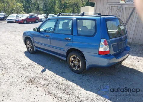 2007 Subaru Forester 2.5X from USA, damaged, VIN JF1SG63697H706232